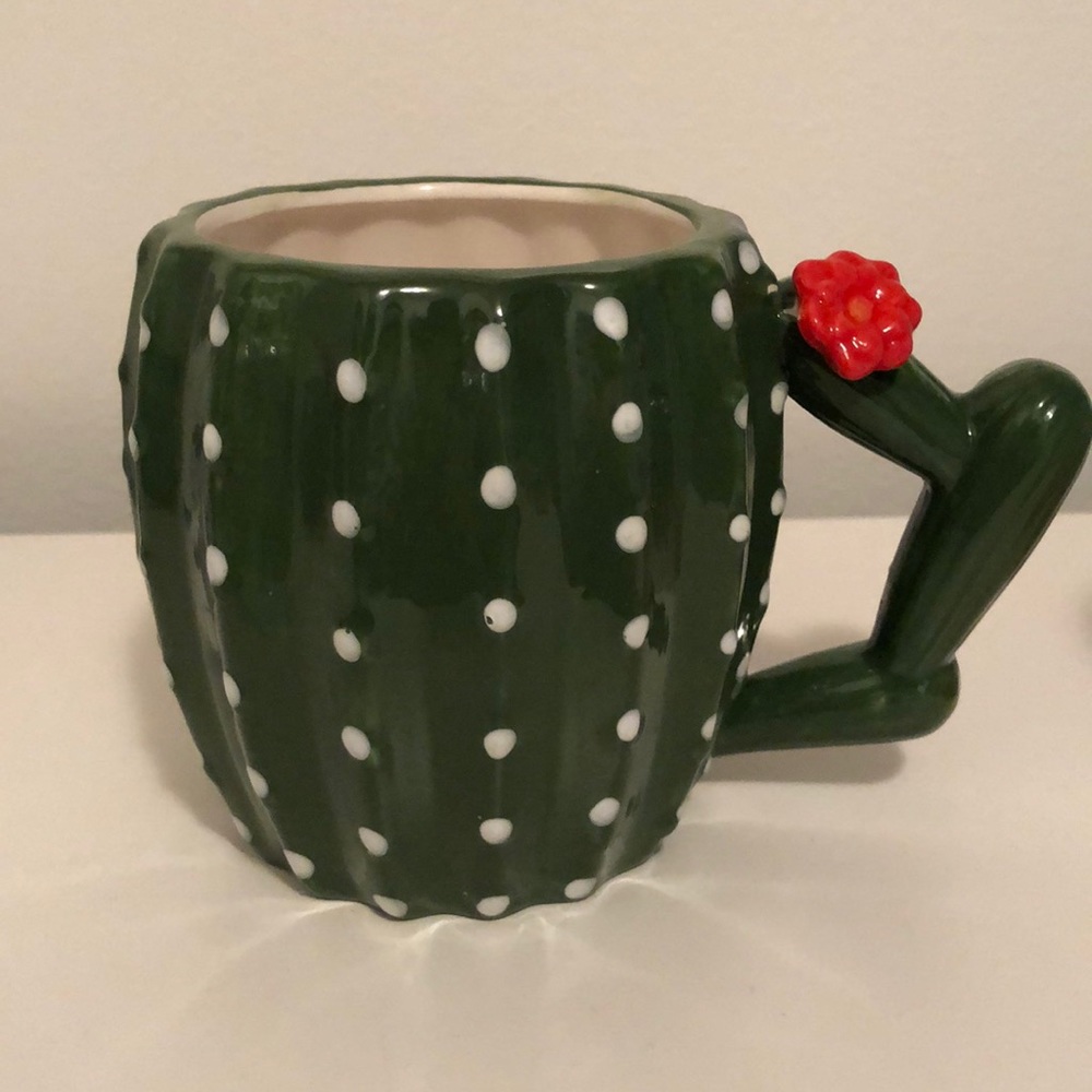 Cactus coffee cup